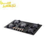 گاز درسا 5 شعله شیشه ای مدل آنتیک DG2109-5M