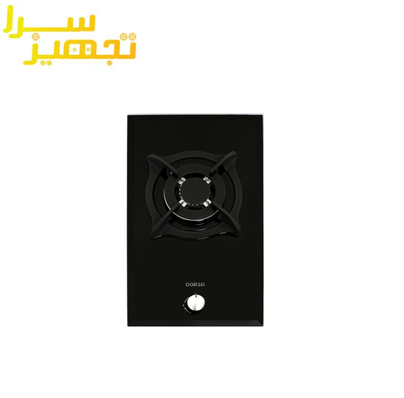 گاز درسا 1 شعله شیشه ای مدل DG2101-1
