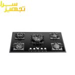 گاز درسا 5 شعله شیشه ای مدل DG2114-5M