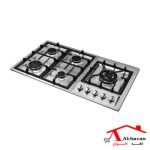 گاز اخوان 5 شعله استیل مدل Gi135-S