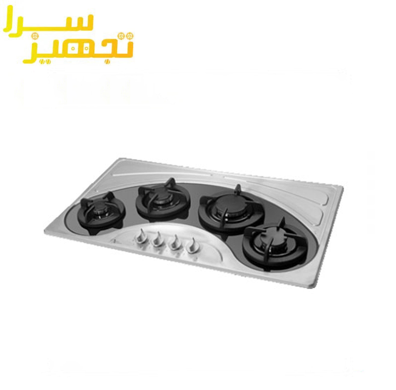 گاز اخوان 4 شعله شیشه ای مدل G101