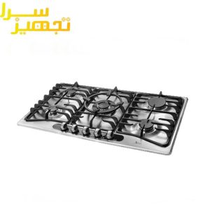 گاز اخوان 5 شعله استیل مدل G103