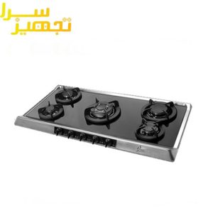 گاز اخوان 5 شعله شیشه ای مدل G106-S