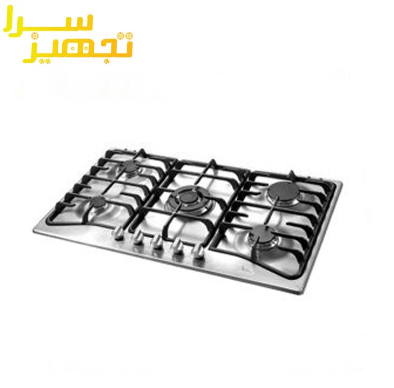 گاز اخوان 5 شعله استیل مدل G11