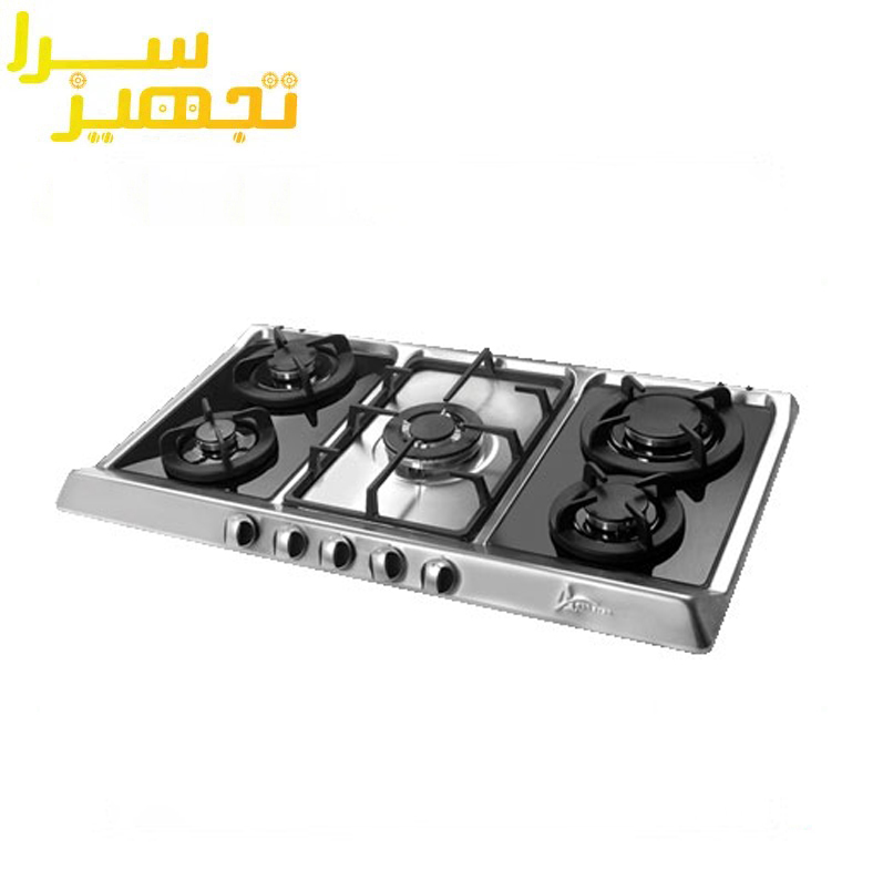 گاز اخوان 5 شعله استیل مدل G113