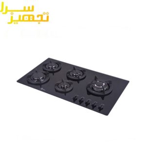 گاز اخوان 5 شعله شیشه ای مدل G119