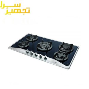 گاز اخوان 5 شعله شیشه ای مدل G12