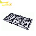گاز اخوان 5 شعله استیل مدل G130