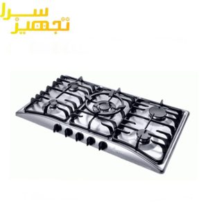 گاز اخوان 5 شعله استیل مدل G130