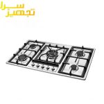 گاز اخوان 5 شعله استیل مدل G133-HE