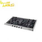گاز اخوان 5 شعله شیشه ای مدل G14-new-HE