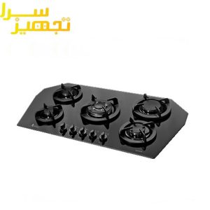 گاز اخوان 5 شعله شیشه ای مدل G29