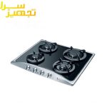 گاز اخوان 4 شعله شیشه ای مدل G33