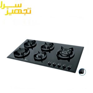 گاز اخوان 5 شعله شیشه ای مدل G35-S-HE