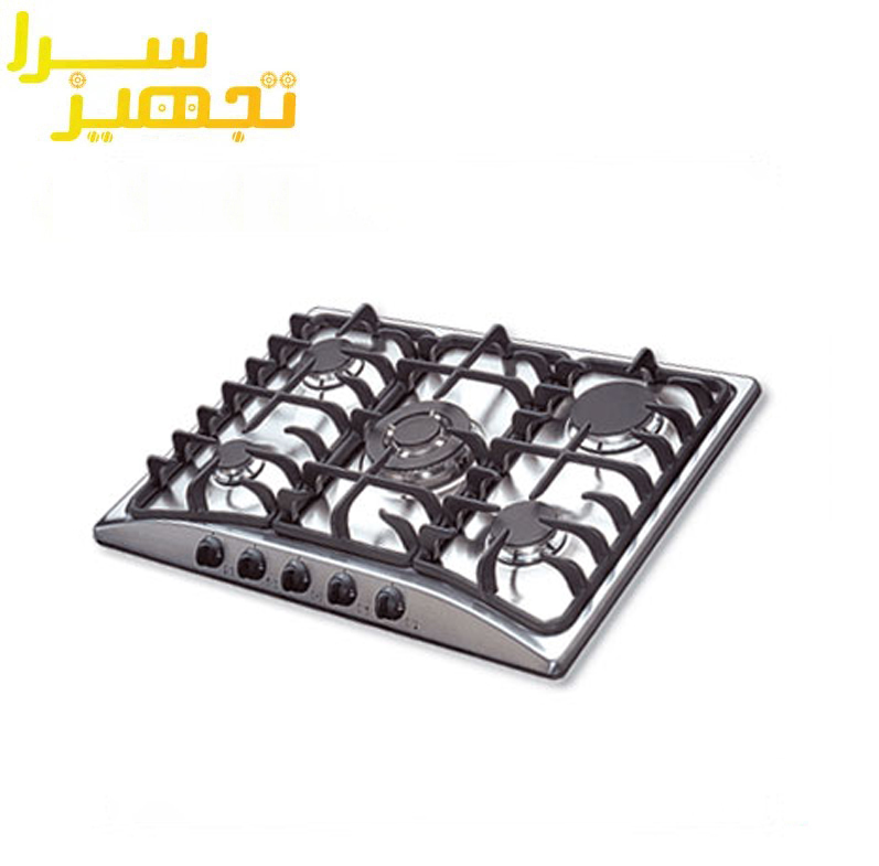 گاز اخوان 5 شعله استیل مدل G39
