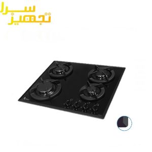 گاز اخوان 4 شعله شیشه ای مدل Gi4