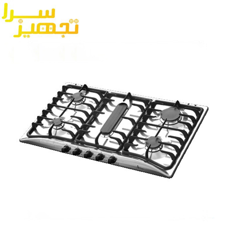 گاز اخوان 5 شعله استیل مدل G49