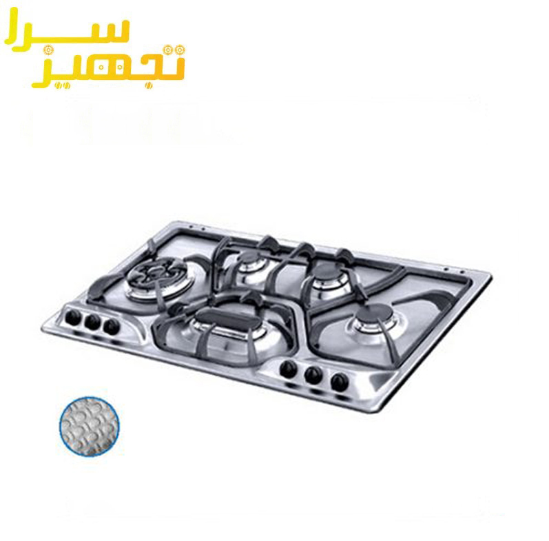 گاز اخوان 6 شعله استیل مدل G56-HE