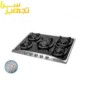 گاز اخوان 5 شعله شیشه ای مدل G58