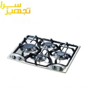گاز اخوان 4 شعله استیل مدل G61