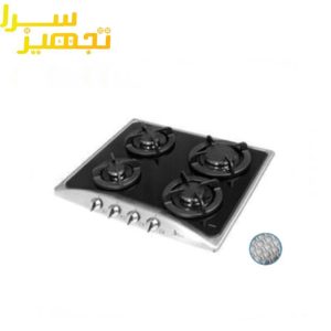 گاز اخوان 4 شعله شیشه ای مدل G62