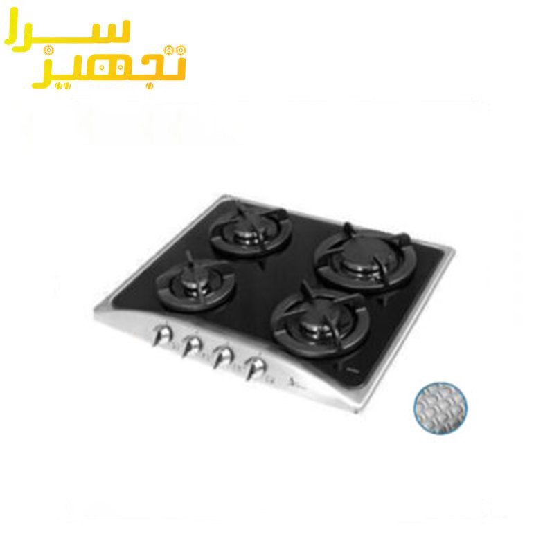گاز اخوان 4 شعله شیشه ای مدل G62