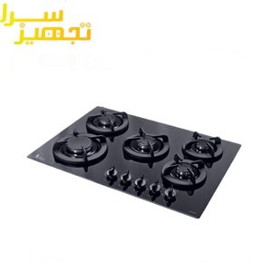 گاز اخوان 5 شعله شیشه ای مدل G7-HE
