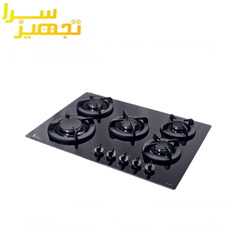گاز اخوان 5 شعله شیشه ای مدل G7-HE