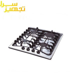 گاز اخوان 4 شعله استیل مدل G77