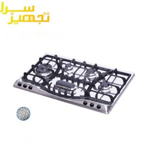 گاز اخوان 5 شعله استیل مدل G81