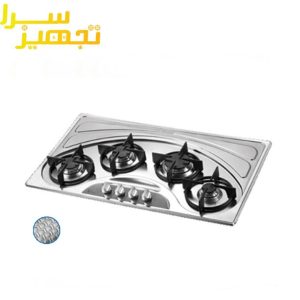 گاز اخوان 4 شعله استیل مدل G88
