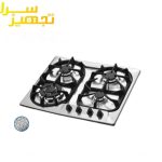 گاز اخوان 4 شعله استیل مدل G90