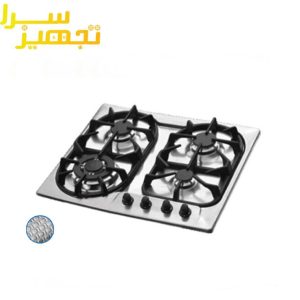 گاز اخوان 4 شعله استیل مدل G90