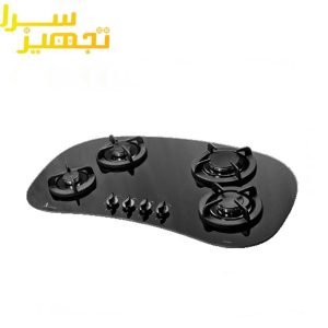 گاز اخوان 4 شعله شیشه ای مدل G94