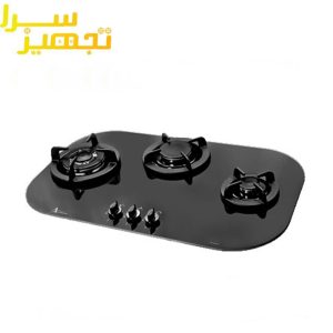 گاز اخوان 3 شعله شیشه ای مدل G95-HE