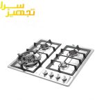 گاز اخوان 4 شعله استیل مدل Gi143