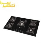 گاز اخوان 5 شعله شیشه ای مدل Gi144 NP