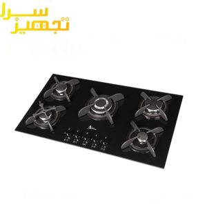 گاز اخوان 5 شعله شیشه ای مدل Gi144 NP
