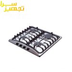 گاز اخوان 4 شعله استیل مدل Gi15