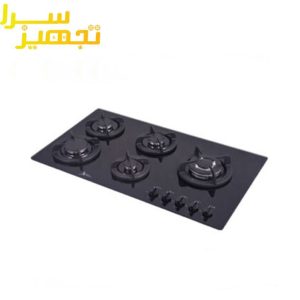 گاز اخوان 5 شعله شیشه ای مدل Gi24-S