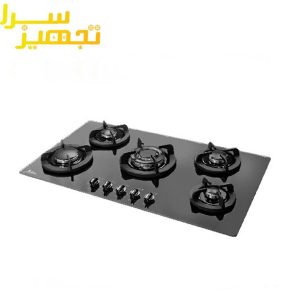 گاز اخوان 5 شعله شیشه ای مدل Gi24