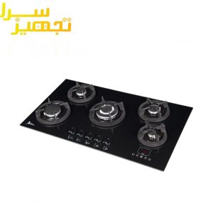 گاز اخوان 5 شعله شیشه ای مدل Gi24T