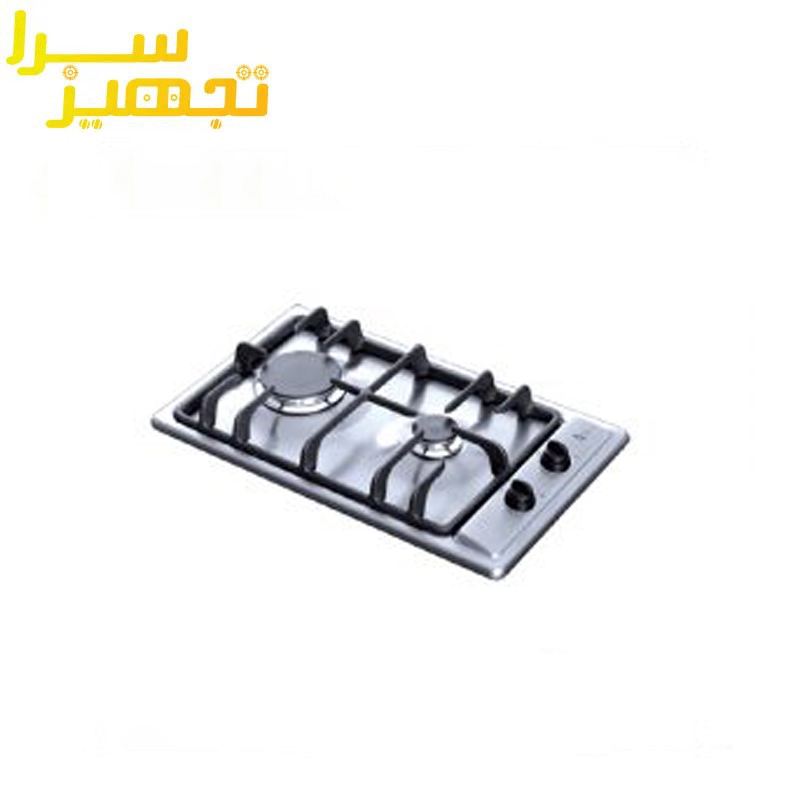 گاز اخوان 2 شعله استیل مدل Gi26