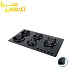 گاز اخوان 5 شعله شیشه ای مدل Gi35-S