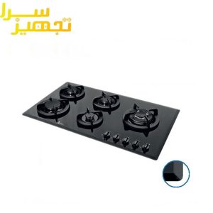 گاز اخوان 5 شعله شیشه ای مدل Gi35-S