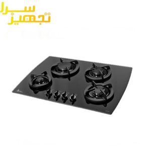 گاز اخوان 4 شعله شیشه ای مدل Gi6