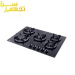 گاز اخوان 5 شعله شیشه ای مدل Gi7