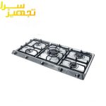 گاز اخوان 5 شعله استیل مدل V1