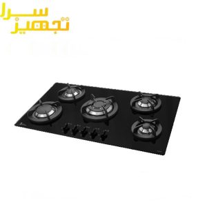 گاز اخوان 5 شعله شیشه ای مدل V13