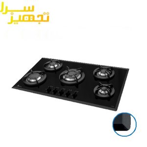 گاز اخوان 5 شعله شیشه ای مدل V14